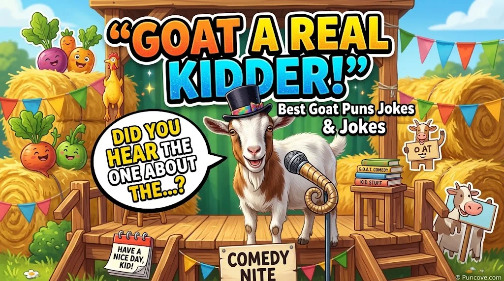 Best & Funniest Goat Puns and One-Liners
