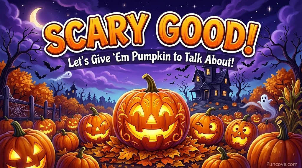Boo-Tiful Pumpkin Spice & Halloween Puns