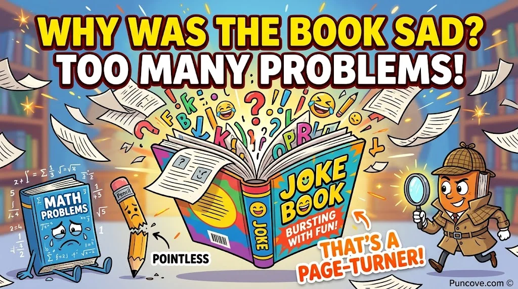 Book One-Liners, Q&A Jokes & Punny Book Titles