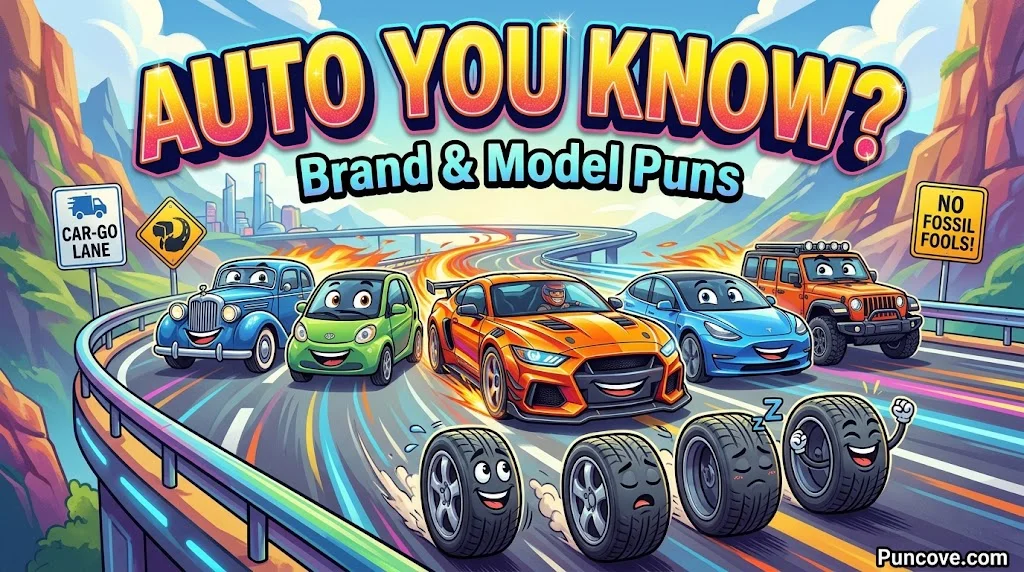 Car Brand & Model Puns