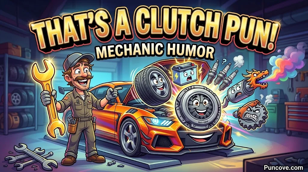 Car Part & Mechanic Puns