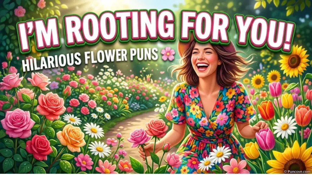 Classic Flower Puns Everyone Will Love