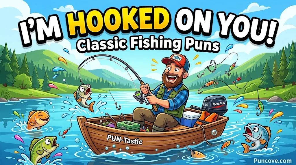 Classic One-Liner Fishing Puns
