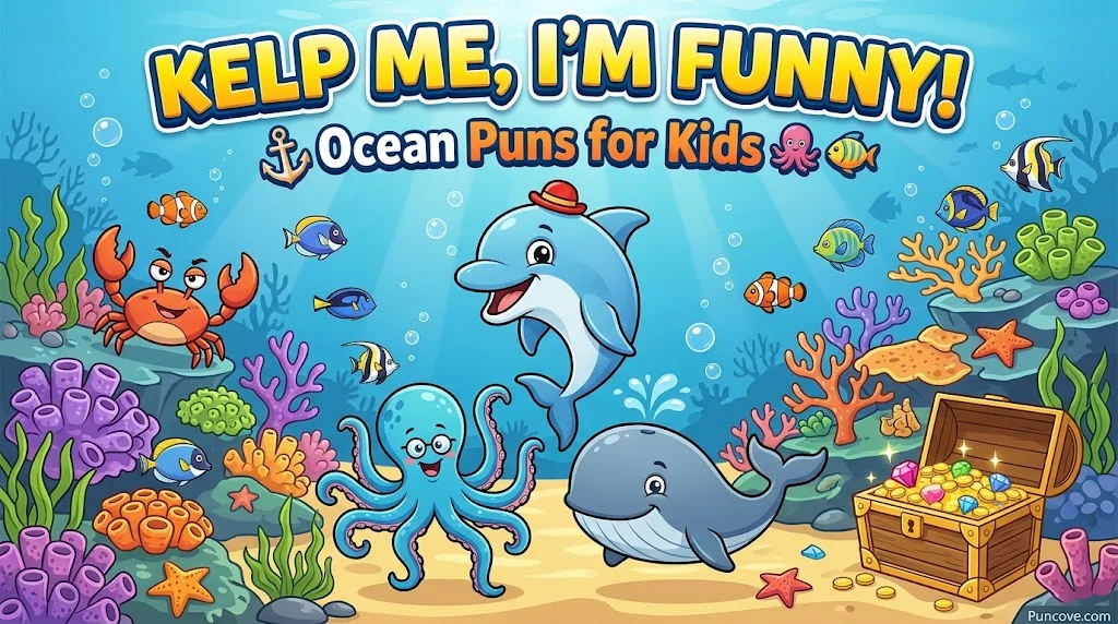 Clean & Kid-Friendly Ocean Puns for Families