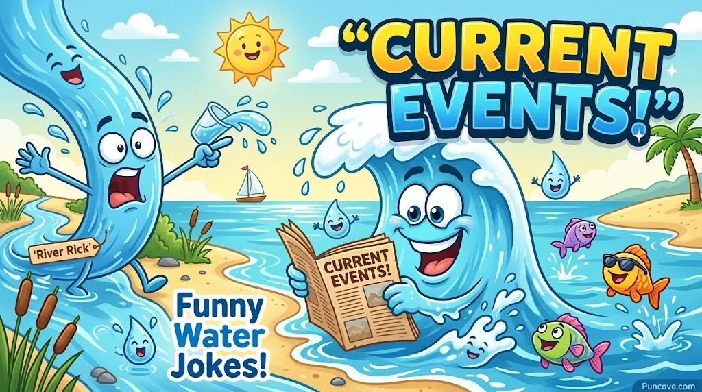 Clever Water Pun Quotes & Sayings