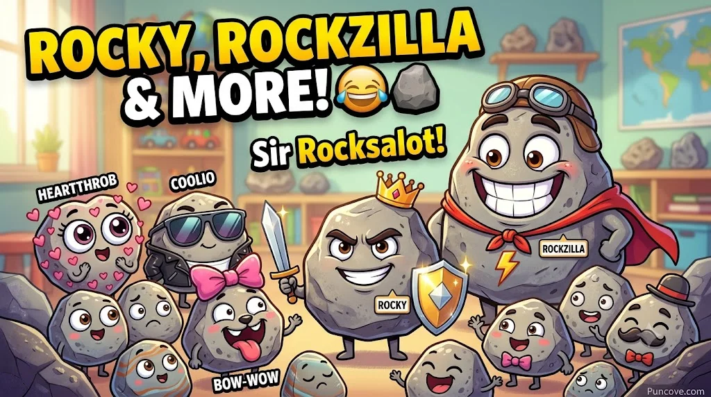 Cute, Silly, Flirty and Corny Rock Nicknames