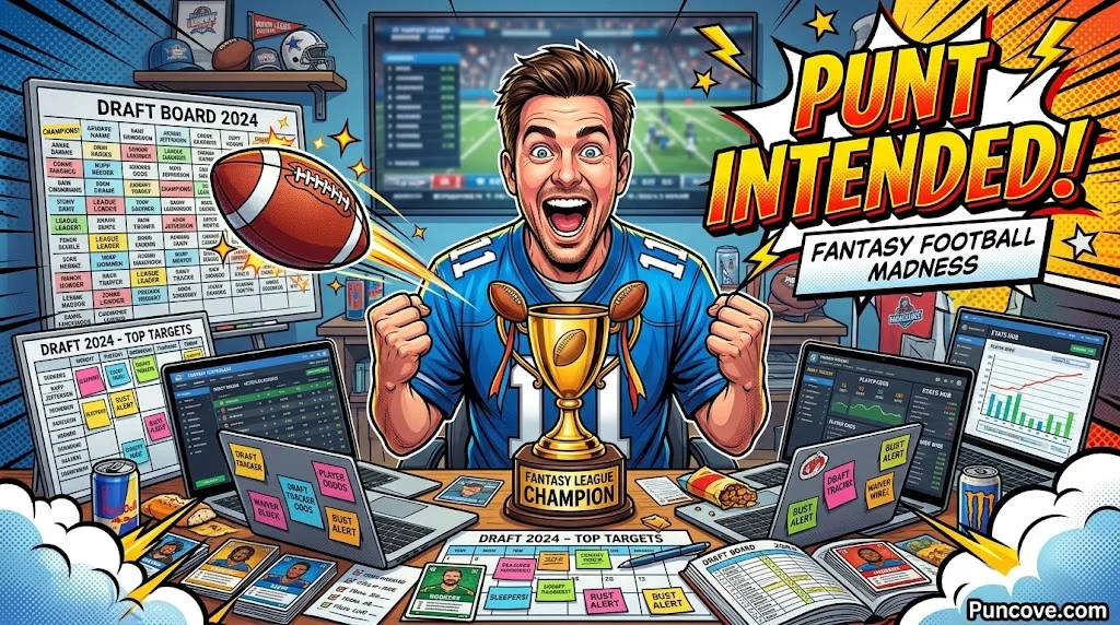 Football Puns by Position & Play (QB, Running Back, Defense & More)