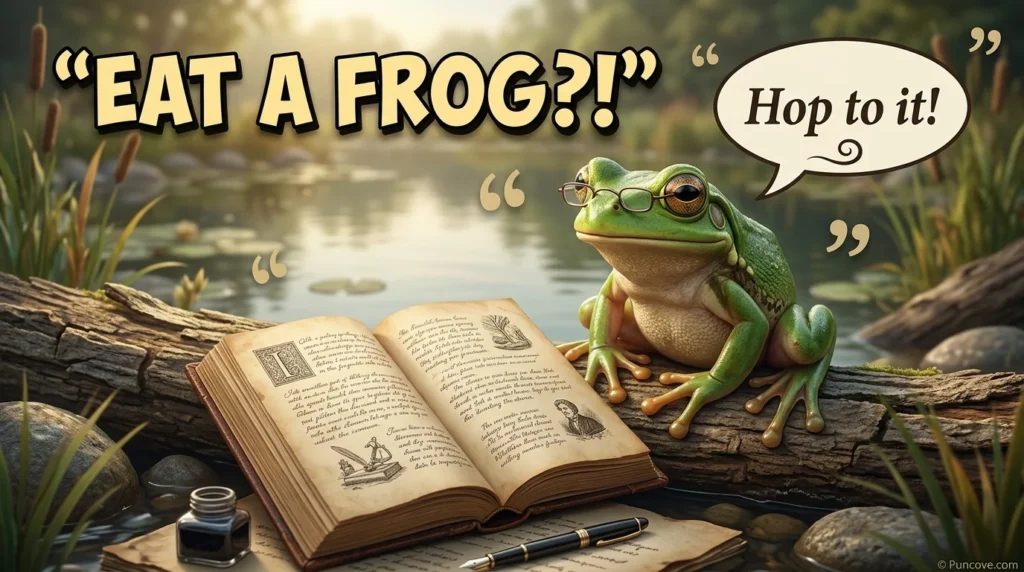 Frog Slang, Sayings and Famous Quotes