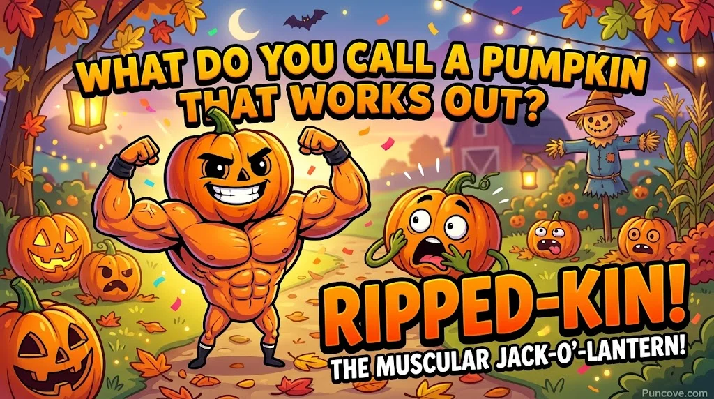 Funny Pumpkin Jokes & Knock-Knock Puns