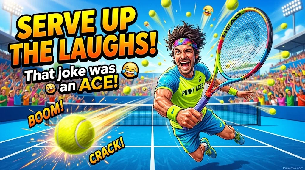 Funny Tennis Puns and One-Liners