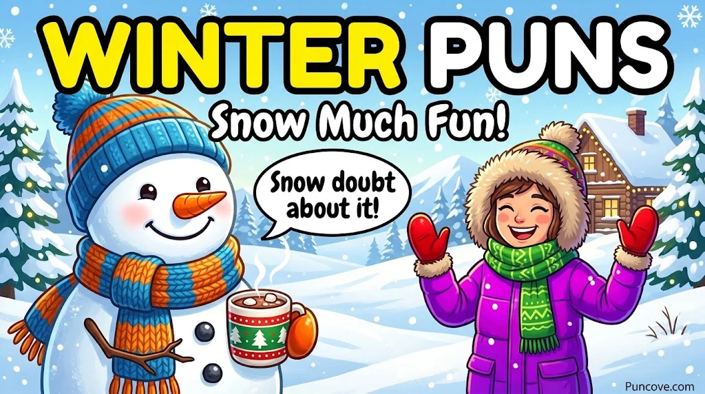 Funny Winter Puns That Are Snow Much Fun