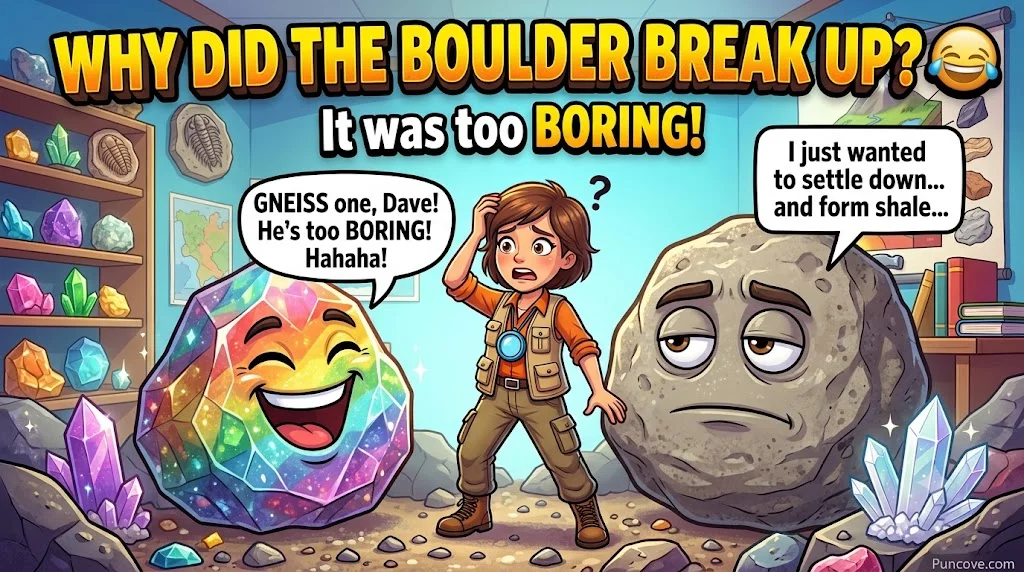 Rock Pun Jokes and Riddles