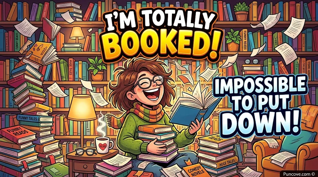 Short & Snappy Book Puns