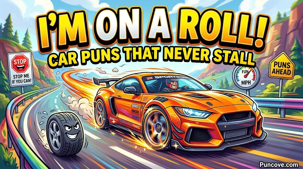 Short & Snappy One-Liner Car Puns