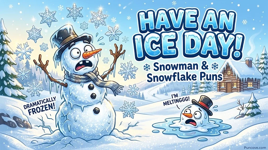 Snowman & Snowflake Puns
