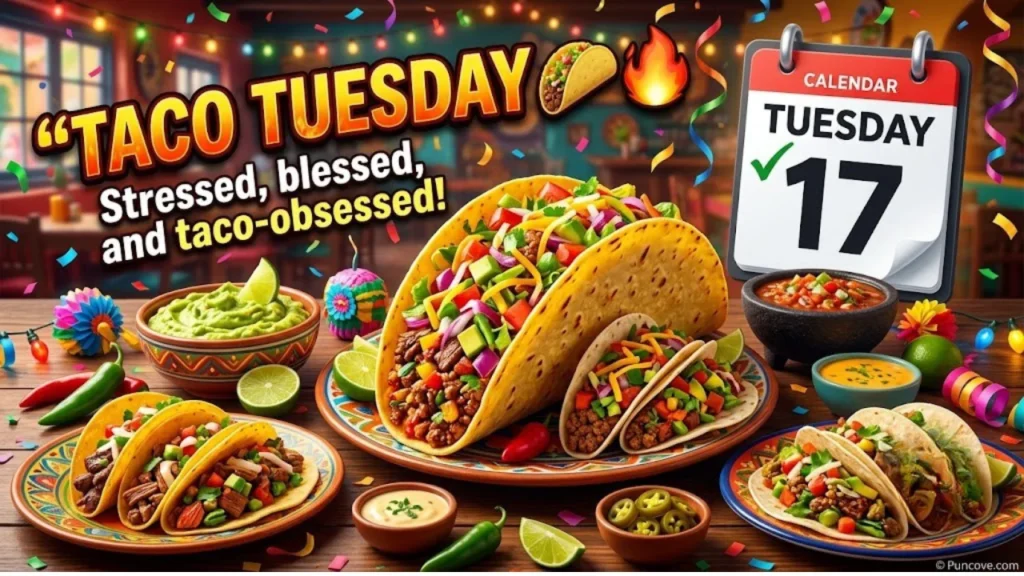 Taco Tuesday Puns, Sayings & Slogans