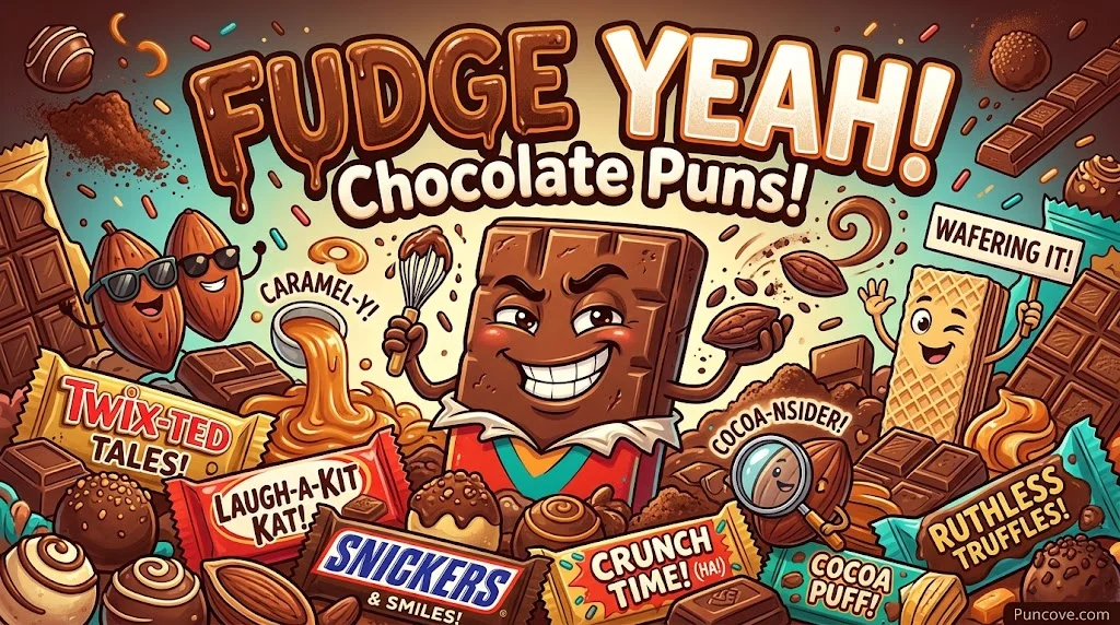 The Ultimate List of Candy Puns by Category
