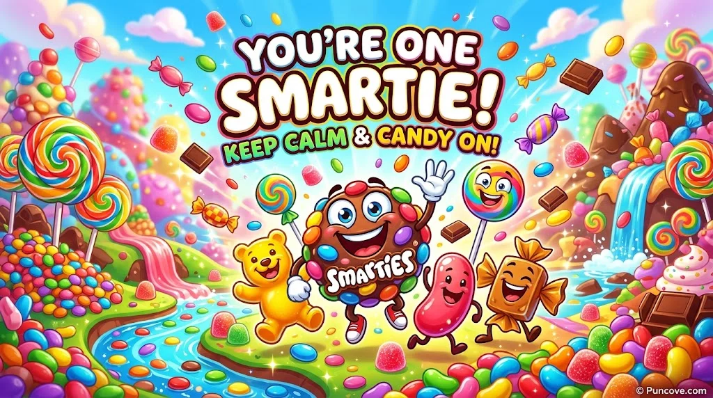 What Makes a Candy Pun So Sweet (and So Funny)?