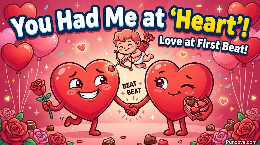 Love and Valentine's Day Heart Puns