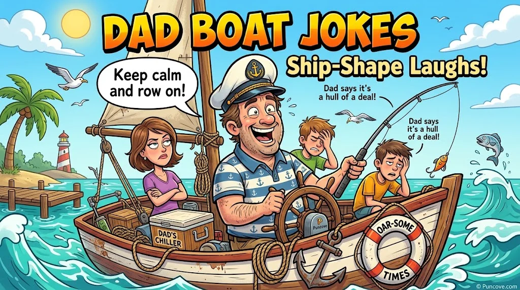 Boat Puns for Instagram Captions and Boat Names