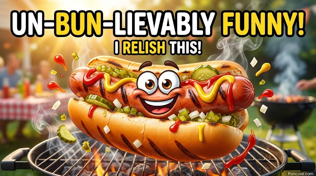Classic Hot Dog Puns That Are Un-Bun-Lievably Funny