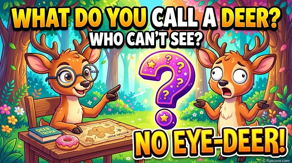 Deer Jokes and "What Do You Call a Deer" Puns