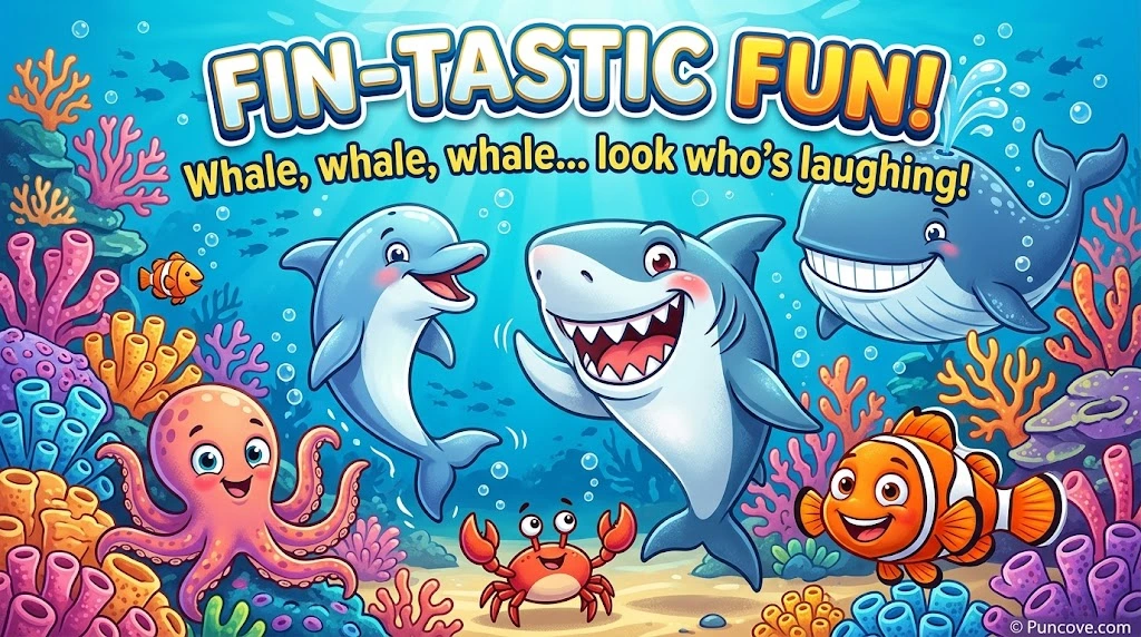 Fin-Tastic Sea Creature Puns
