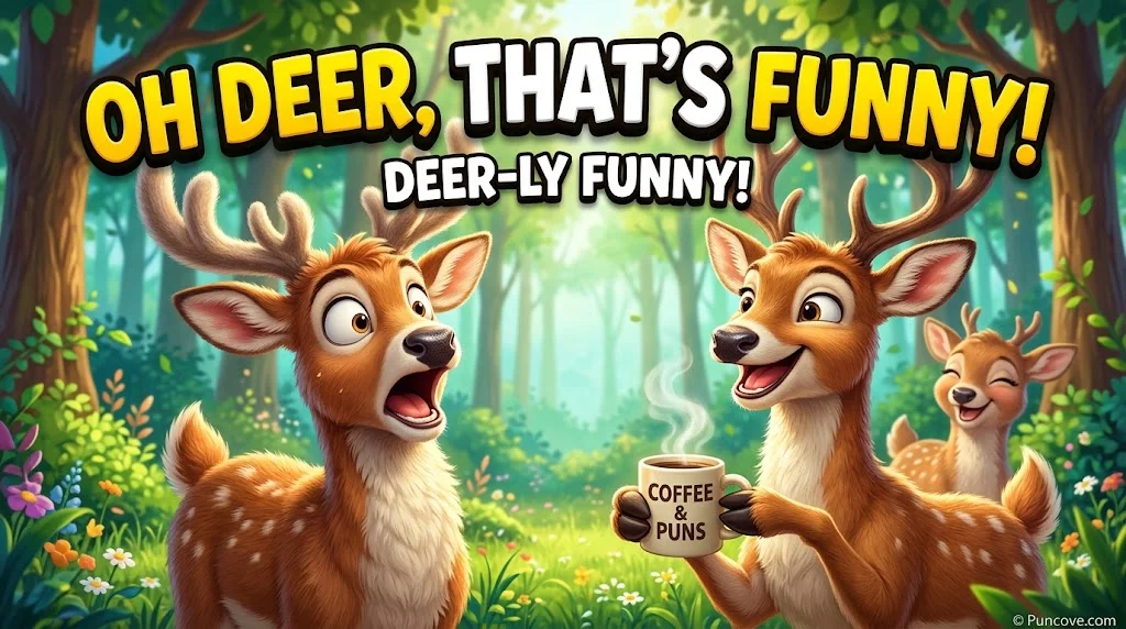 Funny Deer Puns and One-Liners