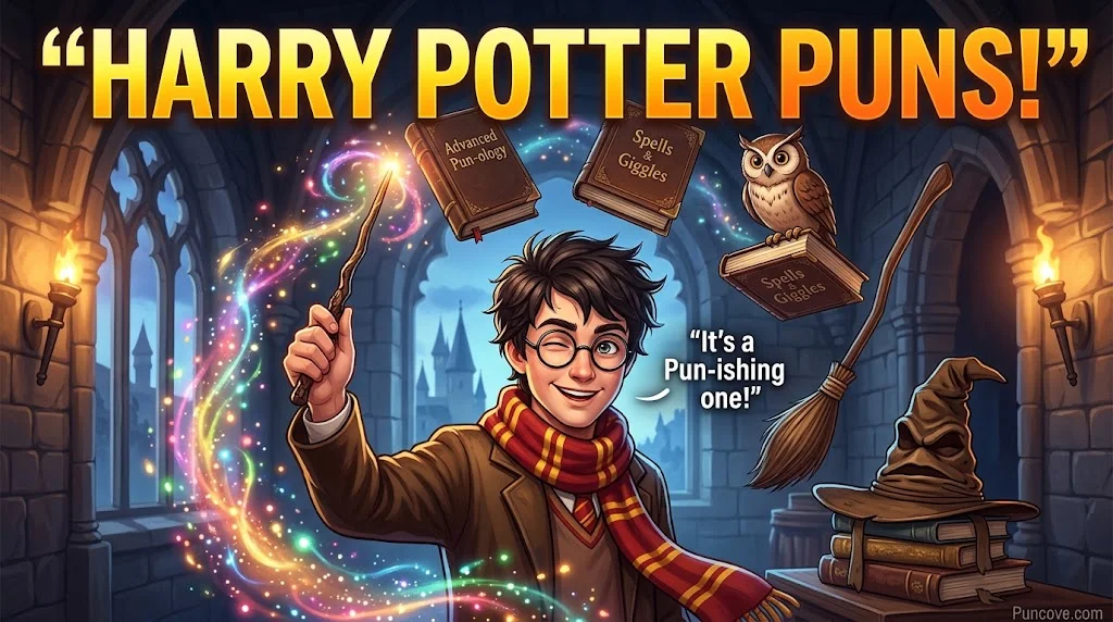 Funny Harry Potter Puns and One-Liners