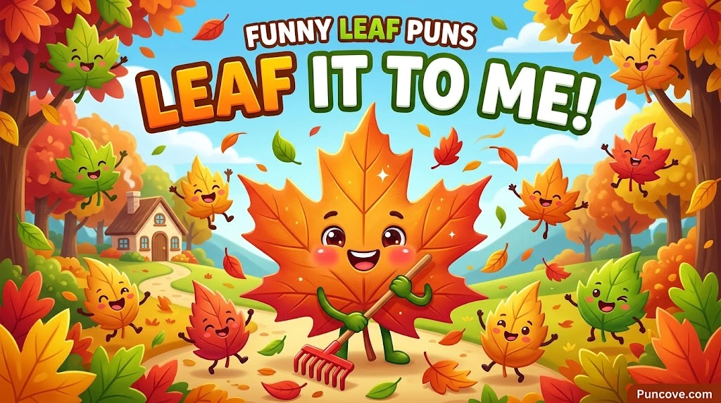 Funny Leaf Puns That Are Unbe-Leaf-Able