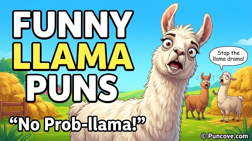 Funny Llama Puns That Are Llama-Zing