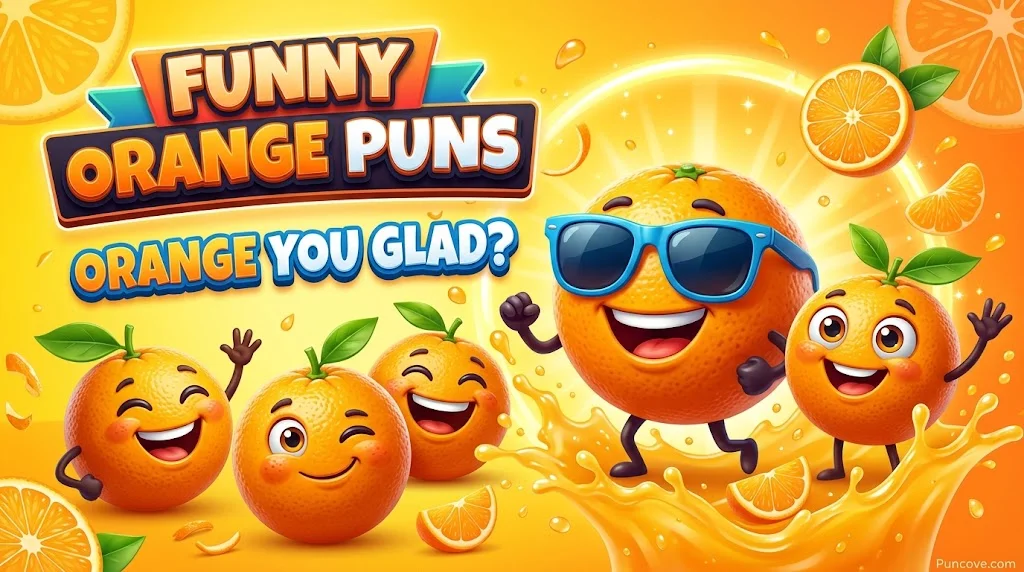 Funny Orange Puns and One-Liners