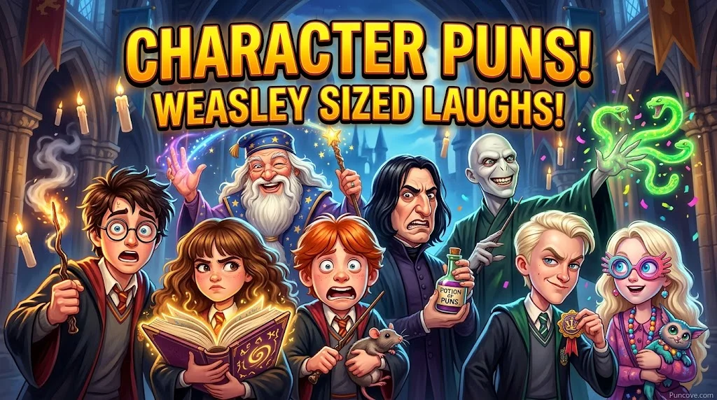 Harry Potter Character Puns