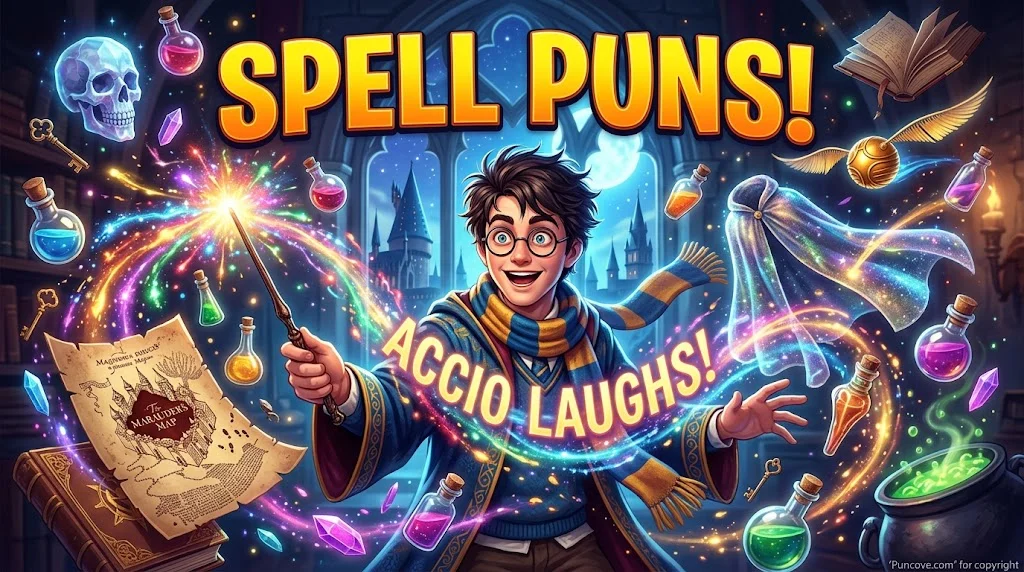 Harry Potter Spell Puns, Pickup Lines & Knock-Knock Jokes