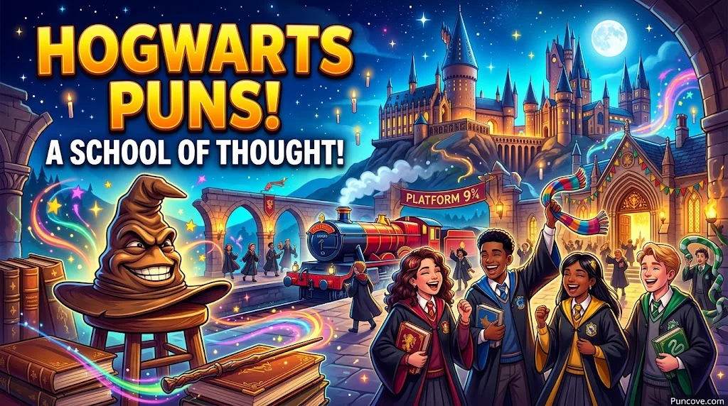 Hogwarts Puns for Every House and Class