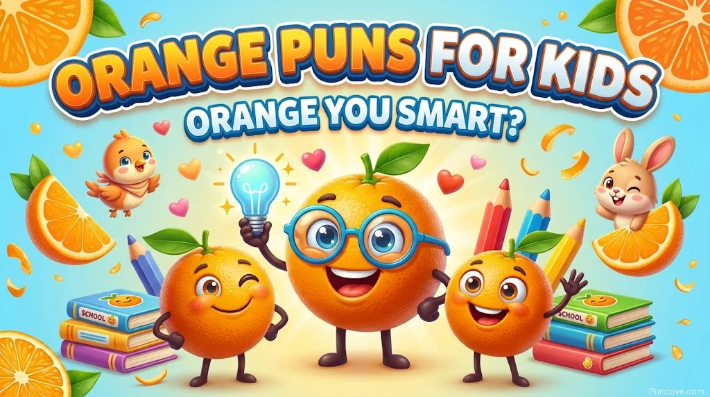 Orange Puns for Kids