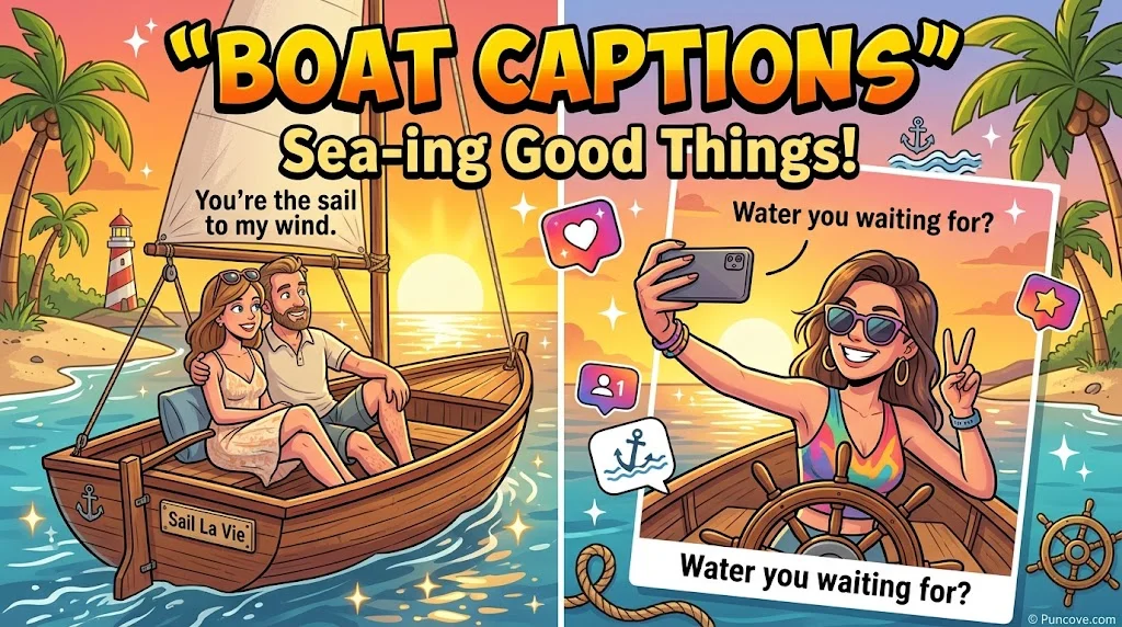 Sailing, Yacht, Pirate and Fishing Boat Puns