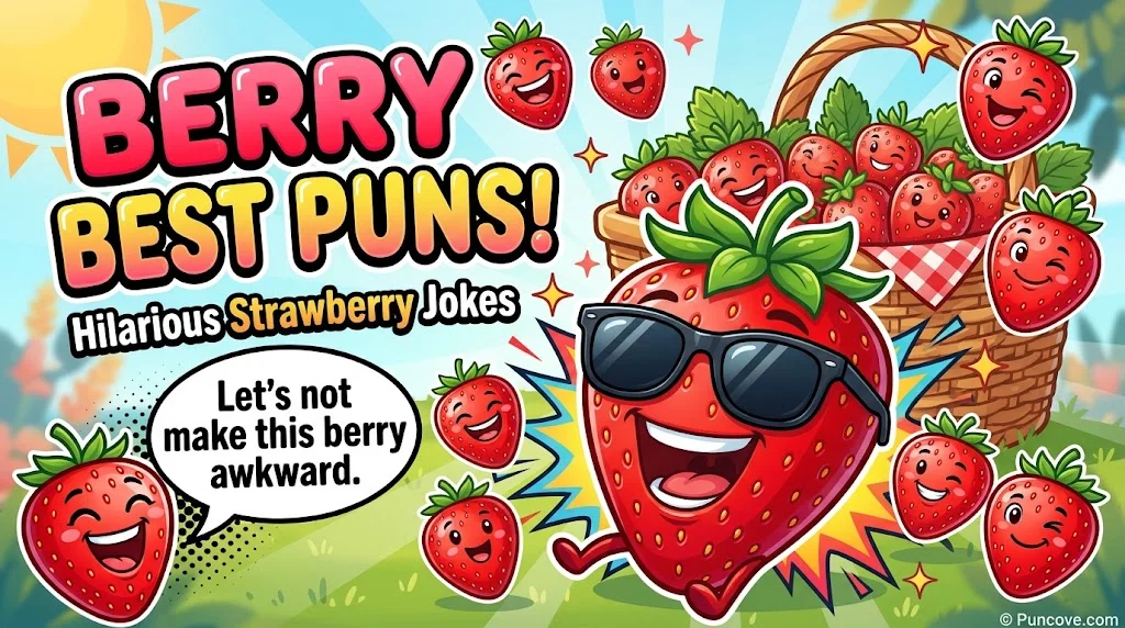 Strawberry Puns for Instagram Captions