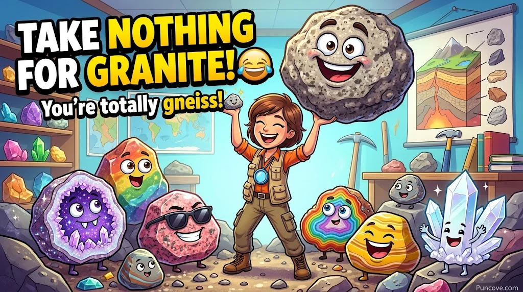 250+ Rock Puns That Will Make You Laugh, Groan & Totally Rock Your World