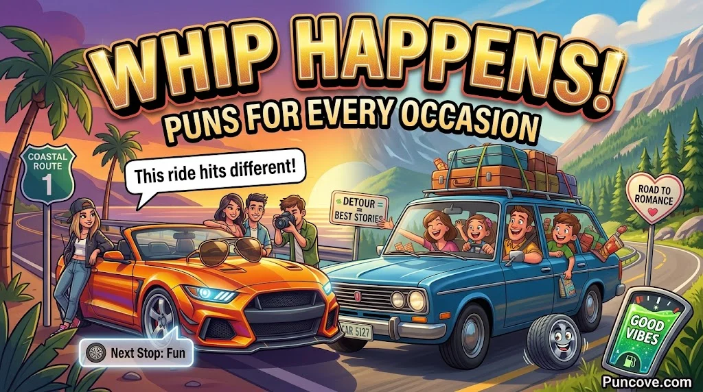600+ Hilarious Car Puns That Are Wheel-y Funny, Punny & Totally Drive-Worthy