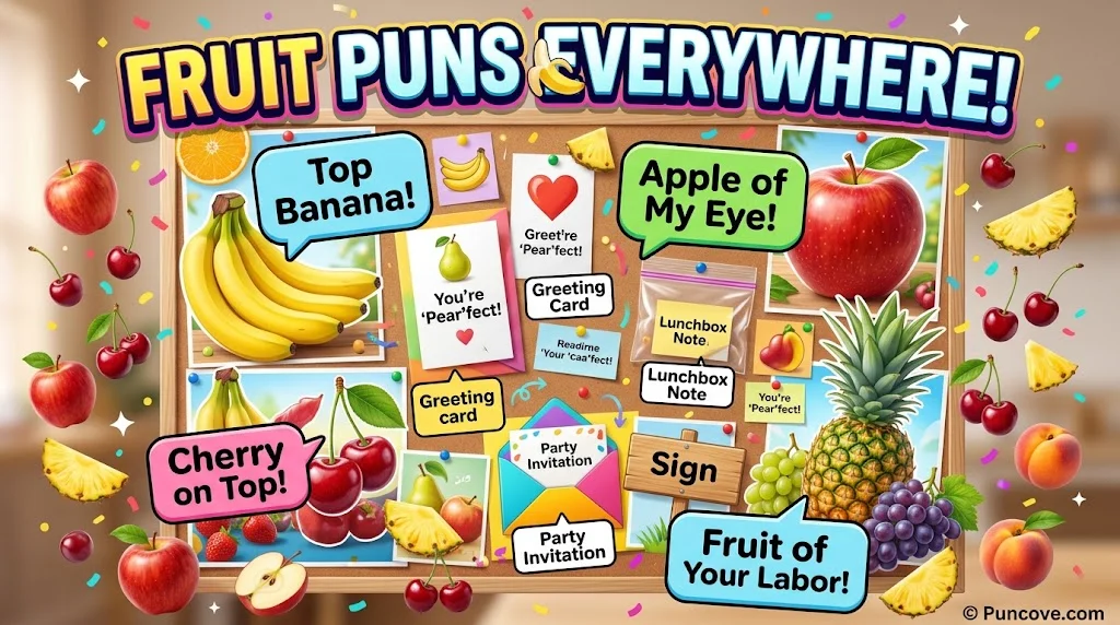 600+ Hilarious Fruit Puns That Are Juicy, Funny & Totally Un-Banana-Lievable