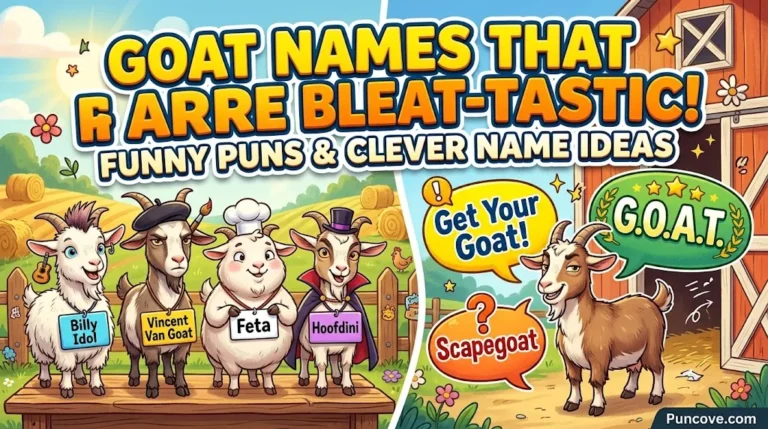 600+ Hilarious Goat Puns That Are Bleat-Tastic, Funny & Totally G.O.A.T.-Worthy