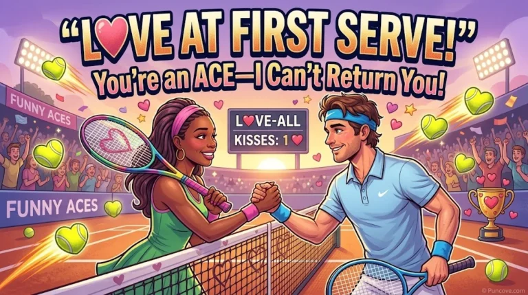 600+ Hilarious Tennis Puns That Are Love-All, Funny & Totally Racket-Tastic