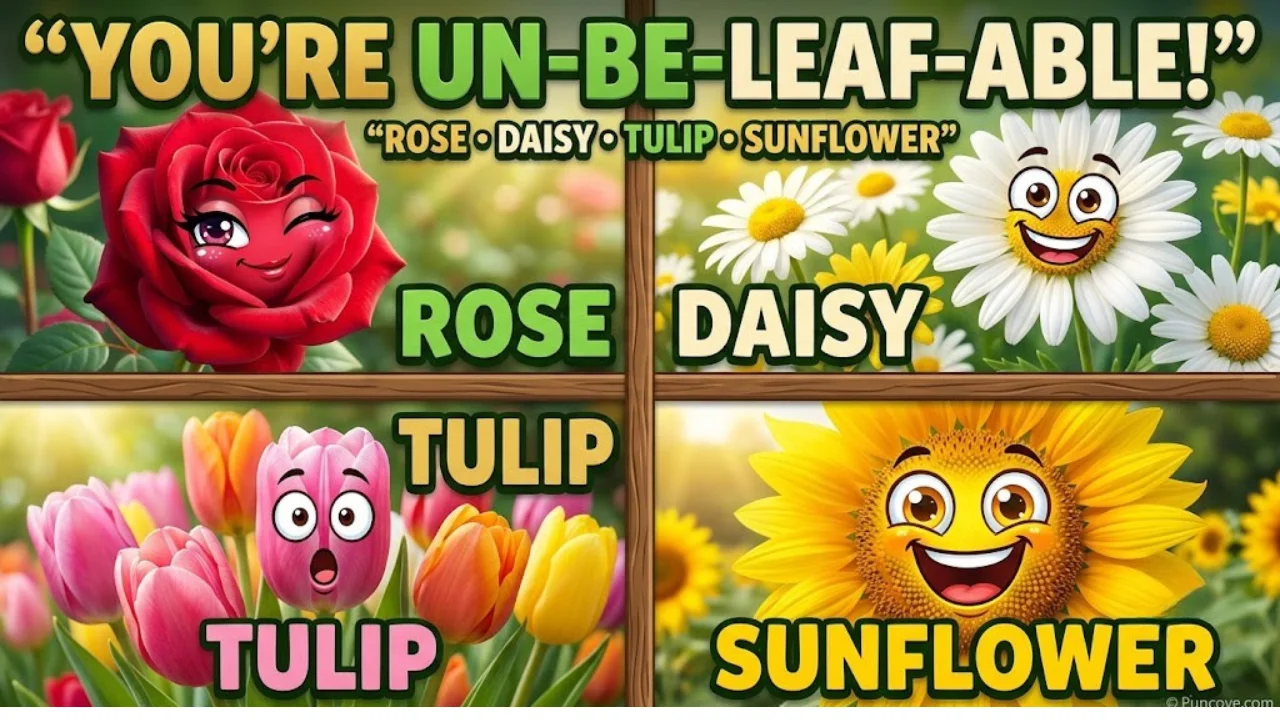 250+ Hilarious Flower Puns That Are Blooming, Punny & Unbe-Leaf-Able
