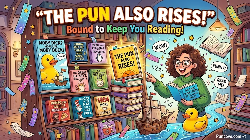 400+ Hilarious Book Puns That Are Lit, Punny & Hard to Put Down